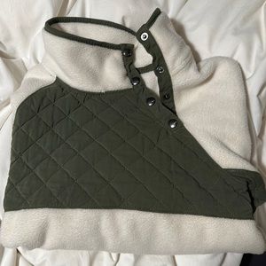 Abercrombie snap pull over
